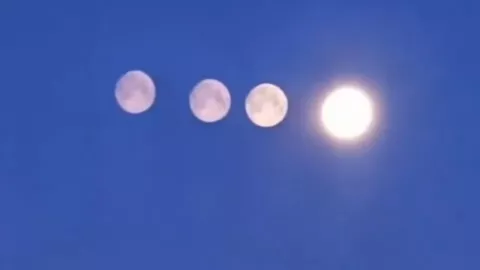VIDEO: ¡Aparecen cuatro lunas en el cielo de Rusia! El extraño fenómeno que sorprendió a San Petersburgo
