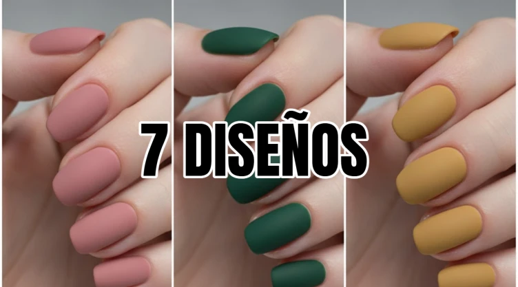 7 diseños elegantes de manicura rubber: es perfecto para uñas quebradizas