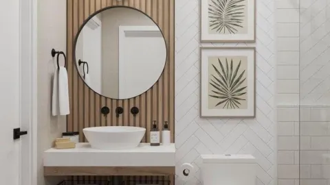 42 ideas para remodelar baños pequeños: se verán más grandes y muy elegantes