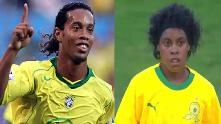 La futbolista sudafricana Michie Minnies se viraliza por su increíble parecido con Ronaldinho