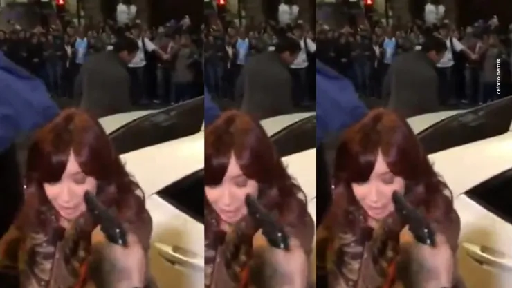 VIDEO: Intentan asesinar a Cristina Fernández, vicepresidenta de Argentina.