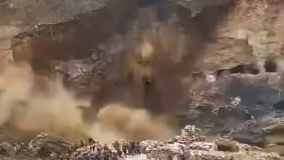 Colapso en mina del Congo