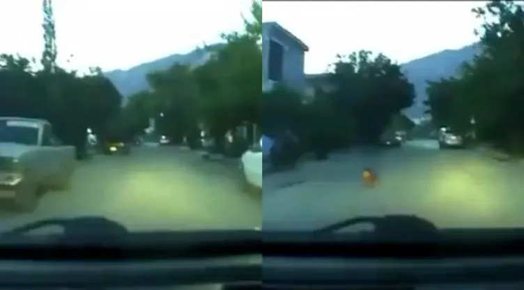 Conductor evita tragedia al esquivar a bebé en la calle.jpg