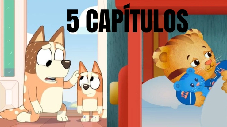 5 capítulos de Bluey y Daniel Tiger’s Neighborhood que ayudan a los niños a controlar sus berrinches