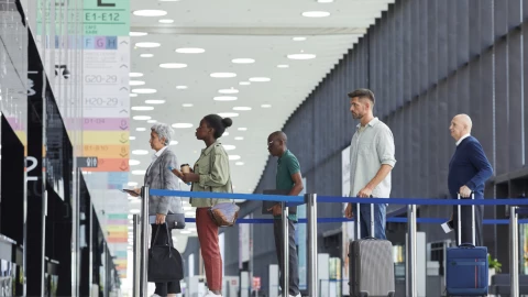 Filas en aeropuertos de EUA: cómo consultar el tiempo de espera