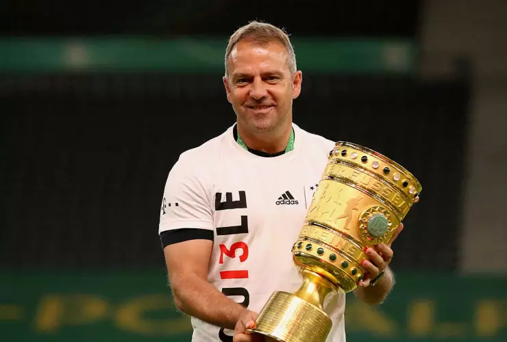 Hansi Flick con Bayern Munich