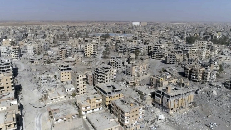 De acuerdo con la Organización de las Naciones Unidas, las fuerzas armadas han destruido más de 10,000 edificios, lo que representa el 80% de toda la ciudad. Imagen: AP