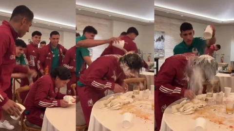 Diego Lainez festeja su cumpleaños con la Selección Mexicana