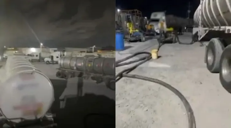 Decomisan casi 2 millones de litros de huachicol en Tamaulipas tráileres, bombas y tanques