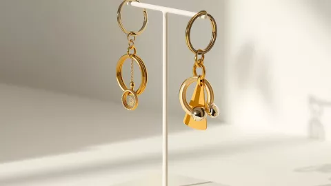 Convertir anillos en llaveros originales