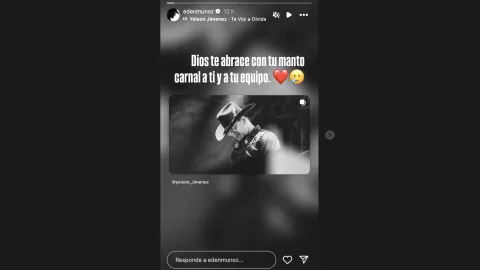 Edén Muñoz Yeison Jiménez