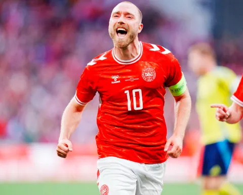 Christian Eriksen, jugador de Dinamarca