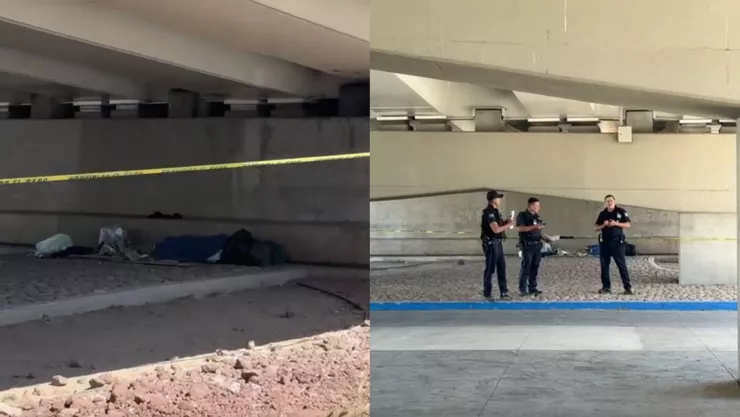 Localizan a persona sin vida debajo del puente en Avenida Aguascalientes Sur hoy 20 de octubre