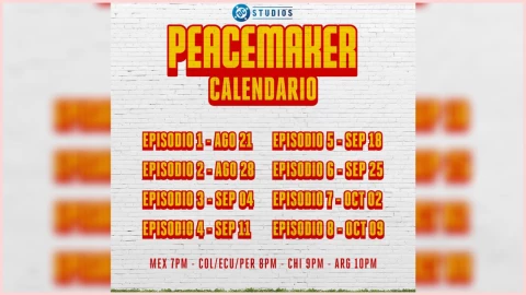 Peacemaker día y horario de estreno espisodios