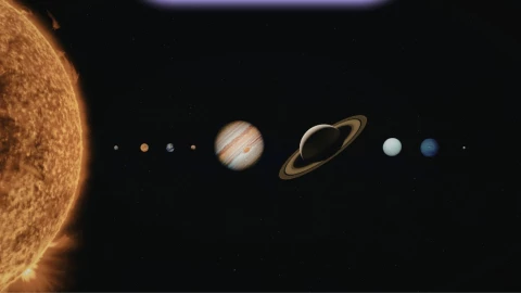 Alineación planetaria en febrero.