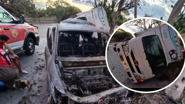 ¡Precaución! Se registra accidente en Arco Norte en Cancún HOY 1 de abril