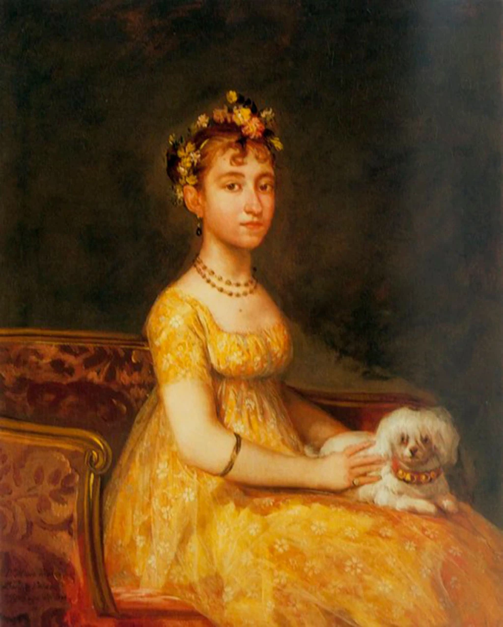 Retrato de Doña María Vicenta Barruso Valdés