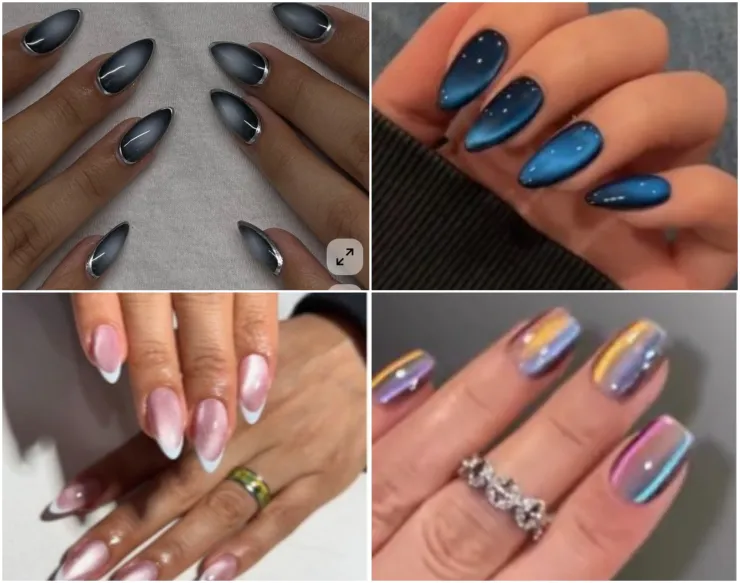 uñas ojo de gato