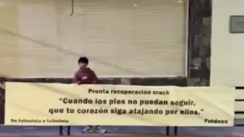 Aficionado del América deja su mensaje a Kevin Mier