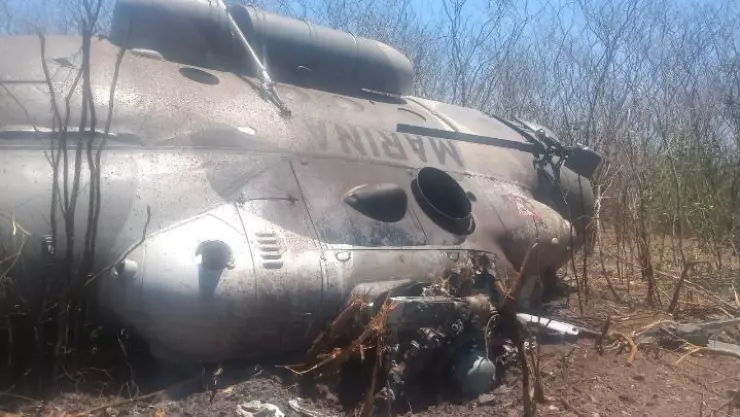 helicóptero Marina Mazatlán