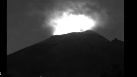 volcán Popocatépetl hoy 17 de mayo de 2024