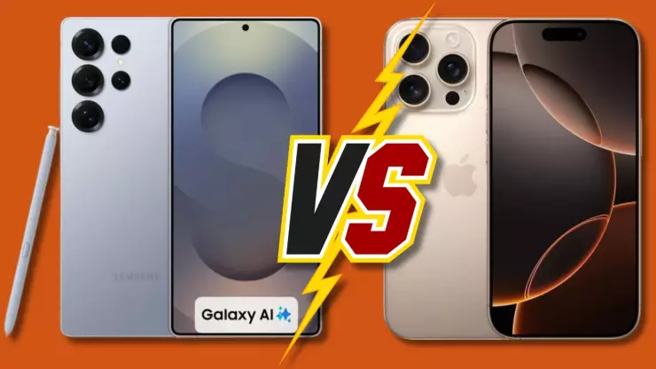 Galaxy S25 Ultra vs iPhone 16 Pro Max
