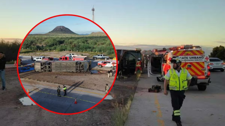 Accidente en Sonora.