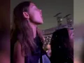 Gia disfrutó y cantó a todo pulmón los más grandes éxitos de Olivia Rodrigo, durante su espectacular show en la CDMX. | Fotos: INSTAGRAM / @patoborghetti