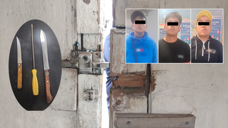 Hombre fue amagado en CDMX para ser desalojado d euna casa.
