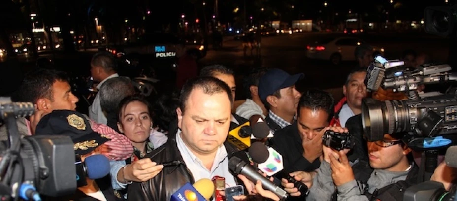 El titular de la SSPDF Jesús Rodríguez Almeida, presentó el operativo de seguridad ‘Zona Rosa Segura’