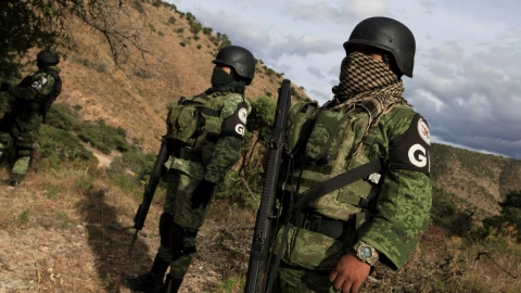 Resguardan zona donde fue la masacre de Chihuahua