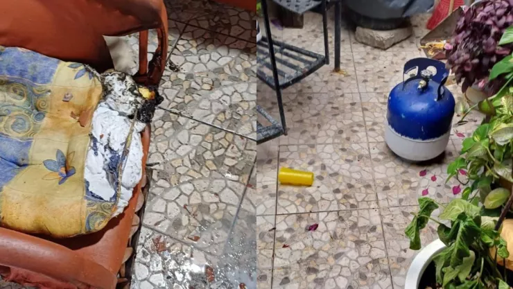 Fuga de gas termina en explosión y deja 3 heridos en una casa en la colonia Aurelio Manríquez