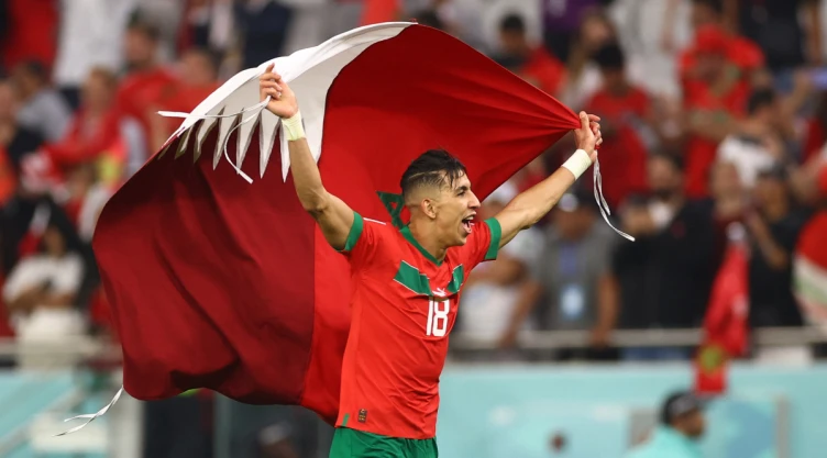 Marruecos celebra su pase a semifinales en Qatar