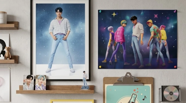 4 ideas de pósters oficiales de Saja Boys para decorar el cuarto de una verdadera fan de KPop Demon Hunters