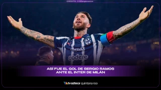 VIDEO: Así fue el golazo de Sergio Ramos en el Mundial de Clubes; Monterrey empata ante el Inter de Milán