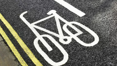 Ciclovía sobre la calzada México-Xochimilco