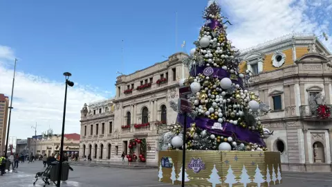 Centro Histórico en Chihuahua Navidad