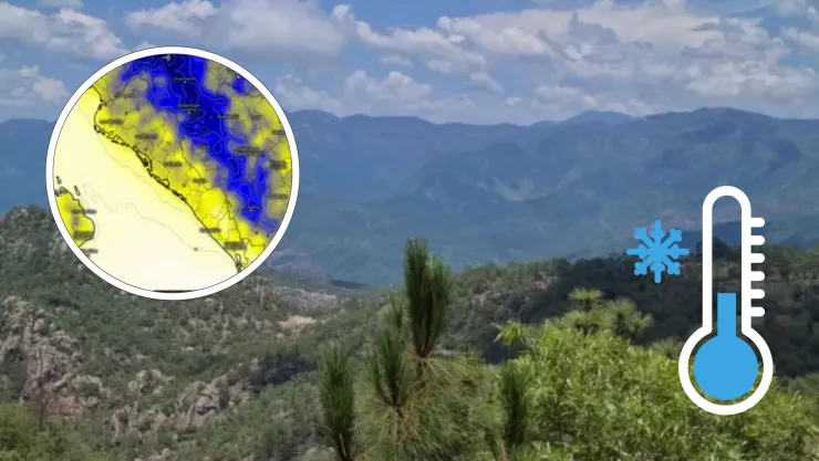 Frente frío en Sinaloa