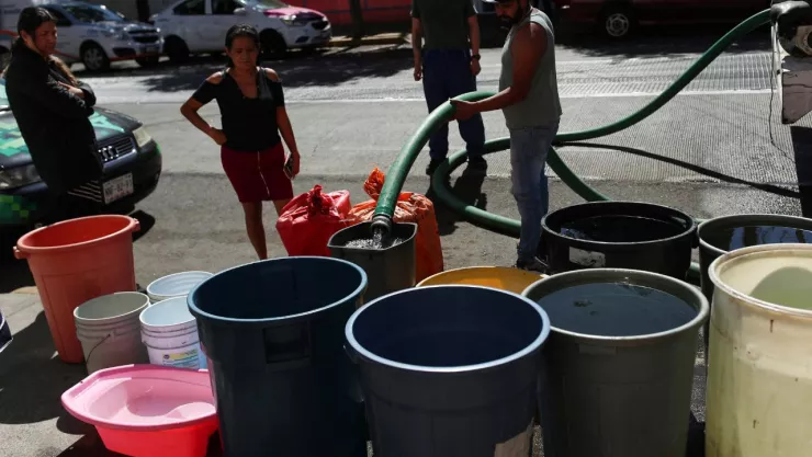 Escasez de agua en CDMX