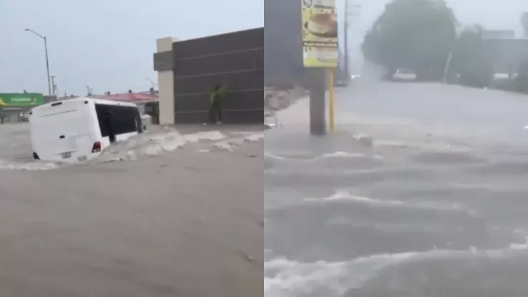 Inundaciones causan la muerte de un hombre de 87 años ante las fuertes lluvias en Reynosa