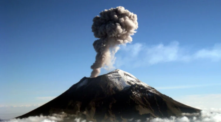 Popocatépetl.