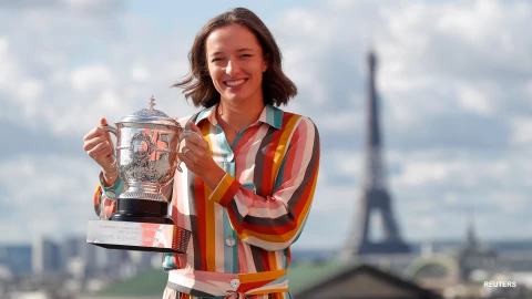 Iga Swiatek hace historia en el deporte polaco 