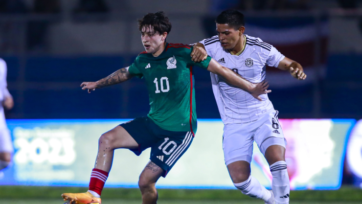 Jordan Carrillo con la Selección Mexicana