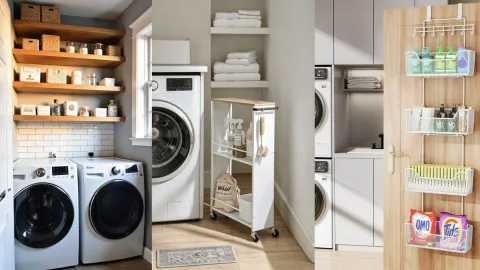 Ideas para organizar los productos sin llenar la encimera