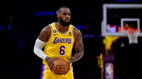 LeBron James con los Lakers