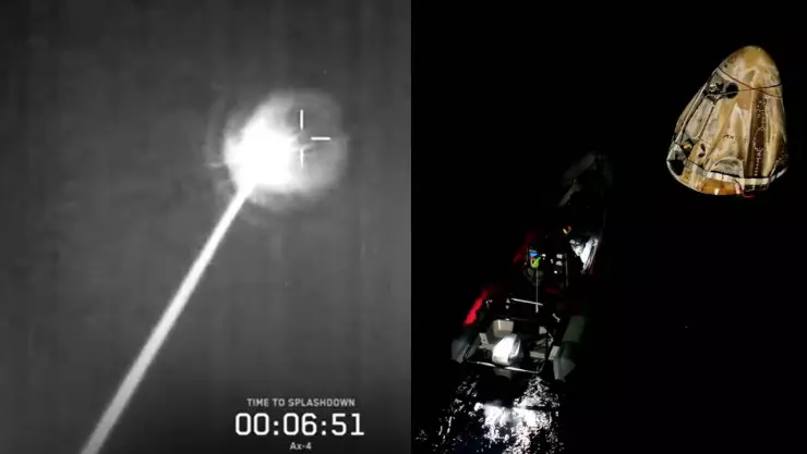 Regreso de crew Dragon