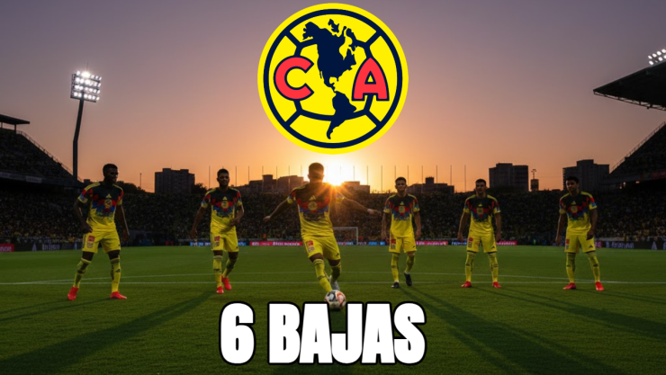 LIMPIA: estas son las 6 bajas que el América no podría evitar para el Clausura 2026