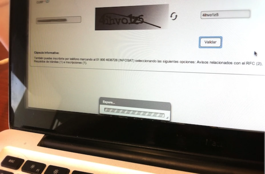 ‘La inscripción en el RFC se simplifica, ahora se puede hacer por Internet’, anunciaba el SAT en su sitio web