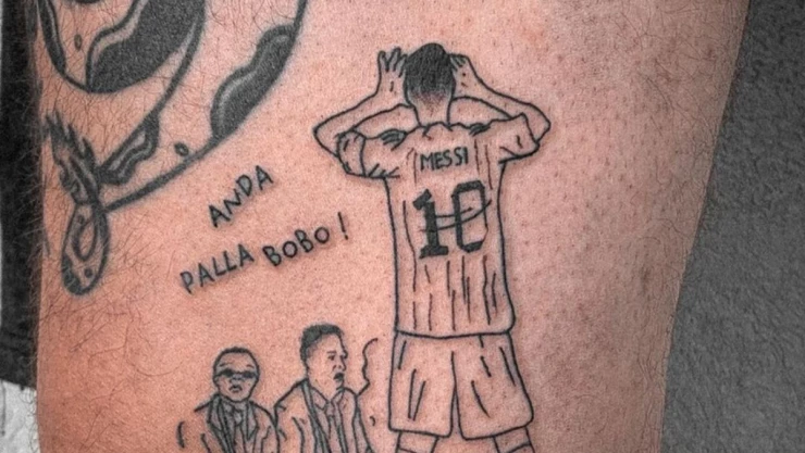 Tatuaje Messi