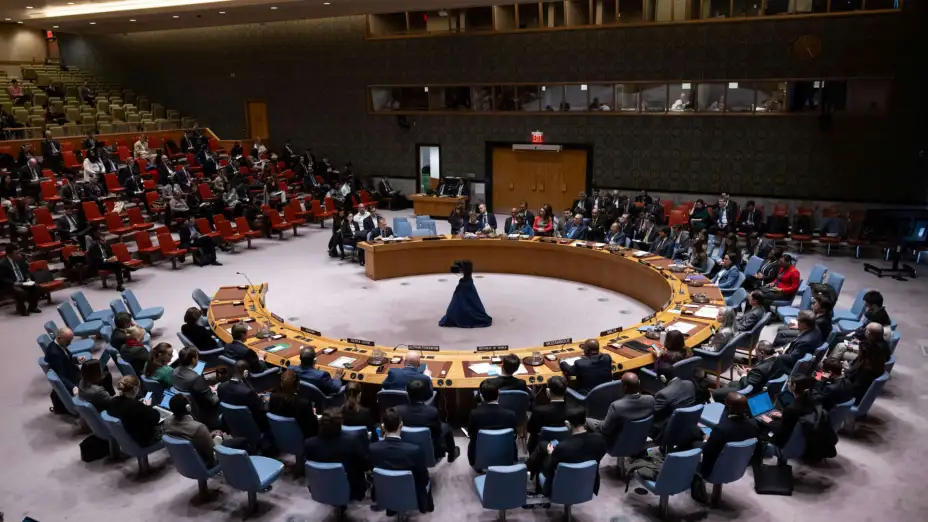 Reunión del CS de la ONU el 22 de marzo de 2024.